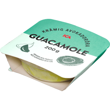 Guacamole Färsk Krämig Avokadoröra 200g ICA.