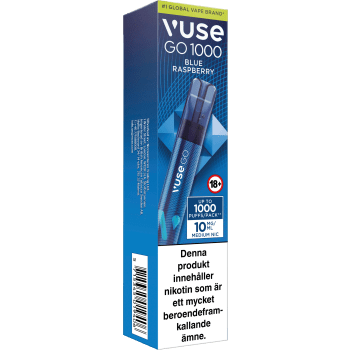 Blue Raspberry Pen 10 mg/ml 2ml Vuse Go.