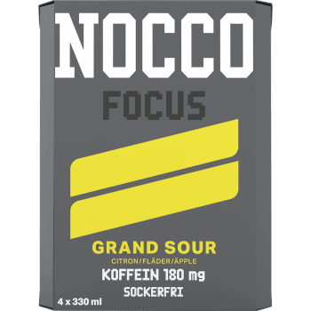 Energidryck Focus Grand Sour 4p 33cl Nocco.