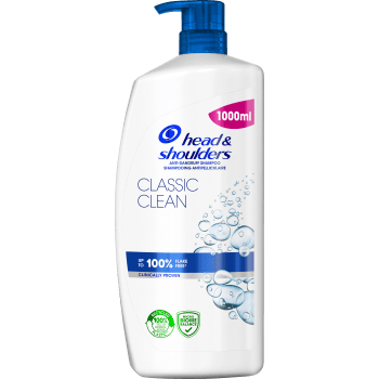 Mjällschampo Classic Clean 1l Head & Shoulders.