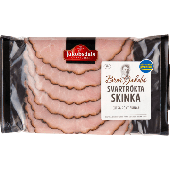 Svartrökt Skinka 120g Jakobsdals.