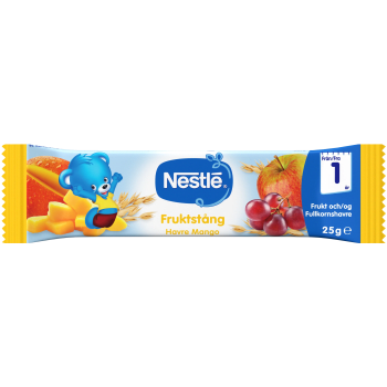 Fruktstång Havre & mango 1år 25g Nestle.