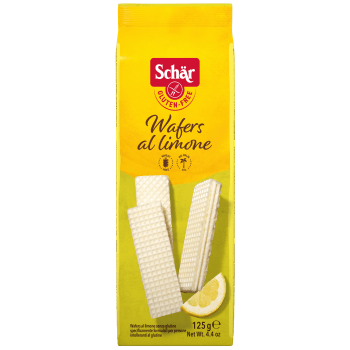 Wafers al limone Glutenfri 125g Schär.