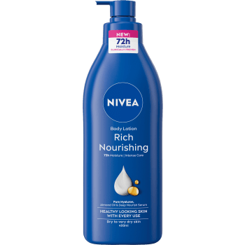 Body Lotion Rich Nourishing Pump 400ml Nivea.