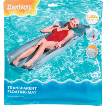 Madrass transparent 183x76 Bestway.