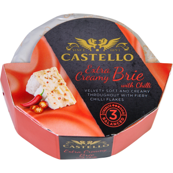 Extra Creamy Brie Chiliflakes Castello.