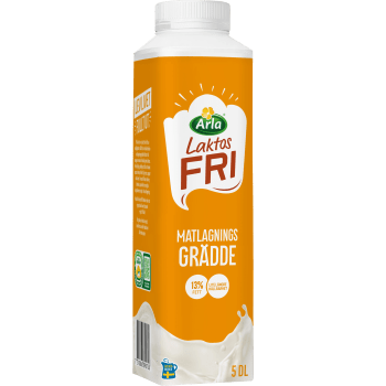 Matlagningsgrädde Laktosfri 13% 50ml Arla®.