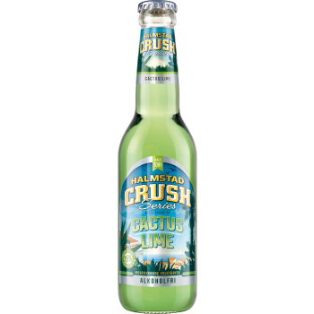 Cider Cactus & lime Alkoholfri 33cl Halmstad crush.