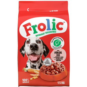 Hundmat Färsk Oxe 1.5kg Frolic.