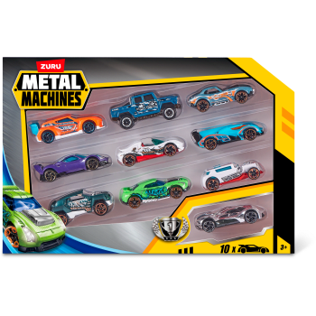 Bilar 10-p Metal Machines.