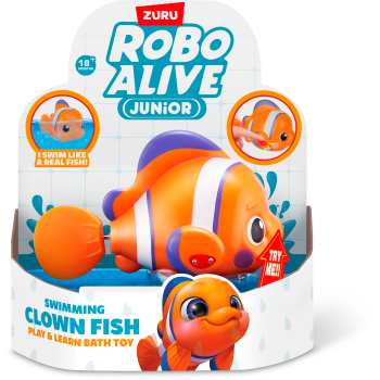 Simmande fisk, krokodil eller anka RoBo Alive Junior.