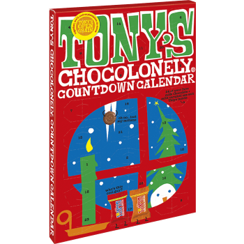 Adventskalender Liten 216g Tony's Chocolonely.