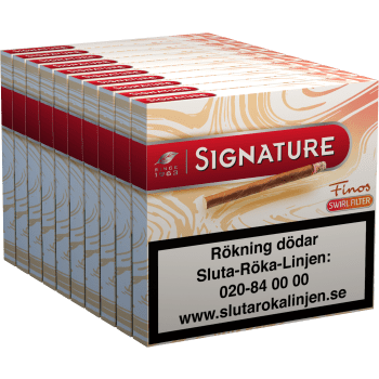 Finos Swirl Beige Limpa Signature.