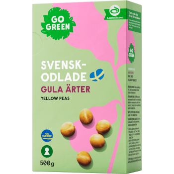 Gula ärter 500g GoGreen.