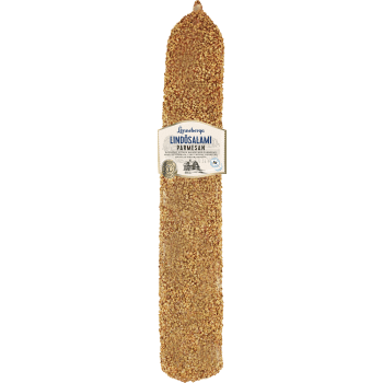 Lindösalami Parmesan i skivor ca 3g Lönneberga.