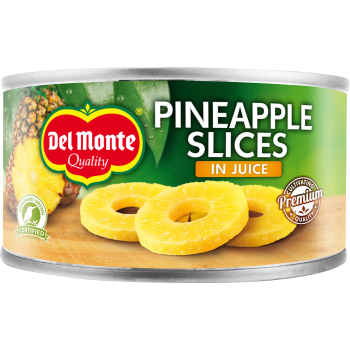 Ananasskivor i juice 220g Del Monte.