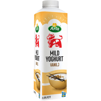Vaniljyoghurt mild 2% 1000g Arla Ko®.