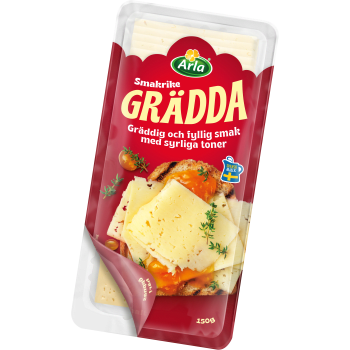 Grädda skivad 150g Arla.