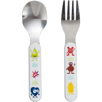 Bestick Sked & gaffel 14cm Babblarna.