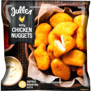 Chicken Nuggets 600g Julles.