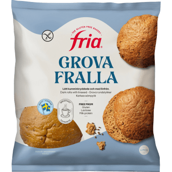Grova Fralla Glutenfri 4-p 280g Fria.