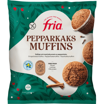 Pepparkaksmuffins Glutenfria 240g Fria.