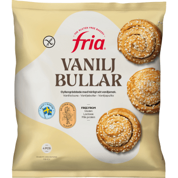Vaniljbulle Glutenfri 230g Fria.