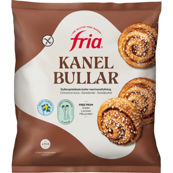 Kanelbulle Glutenfri Fryst 230g Fria.