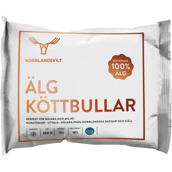Älgköttbullar 300g Norrlandsvilt.
