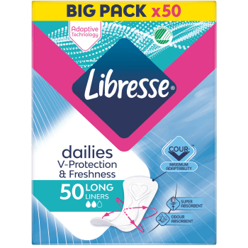 Trosskydd Daily Fresh 50-p Libresse.