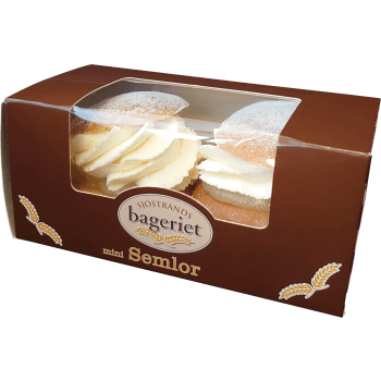 Semlor Mini 2-pack 150g Bageriet Sjöstrands.
