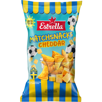 Chips Matchsnacks Cheddar LTD 120g Estrella.