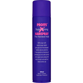 Hårspray Super Extra Strong Big Size 400ml Proffs.