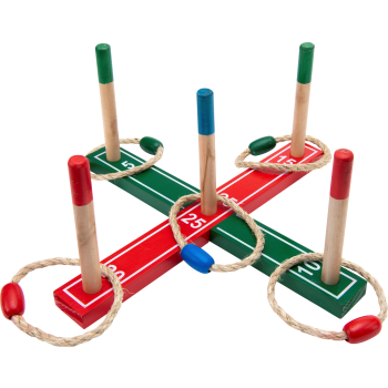 Ringkastningspel.