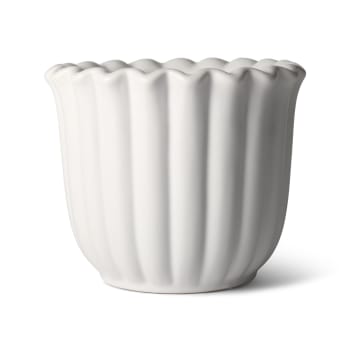 Kruka veckad 13 cm.