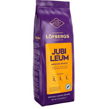Kaffe Hela bönor Jubileum 400g Löfbergs.