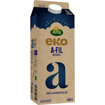 A-fil Naturell Acidophilus 3% Ekologisk 1500g Arla®.