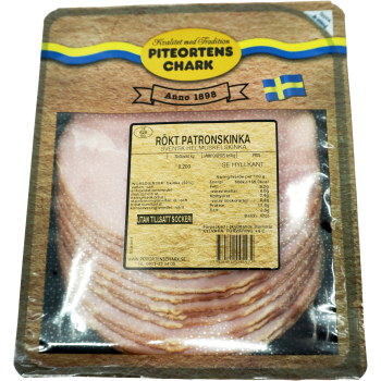 Patronskinka Rökt 200g Piteortens Chark.
