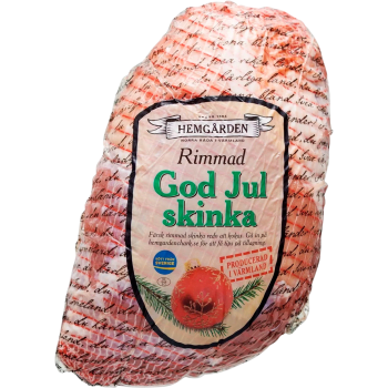 Julskinka Rimmad ca 3500g Hemgården.