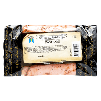 Pastrami Skivad ca 125g Hemgården.