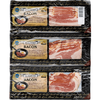 Bacon Alvedsrökt 420g Hemgården.