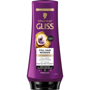 Balsam Full Hair Wonder 200ml Gliss Schwarzkopf.