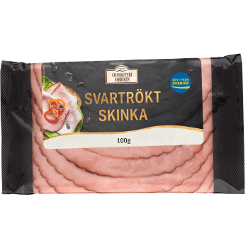 Skinka Svartrökt 100g Charkuterifabriken.