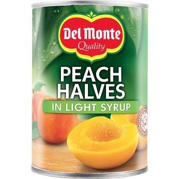 Persikohalvor i sockerlag 235g Del Monte.
