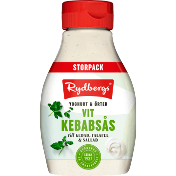 Kebabsås Vit 450ml Rydbergs.