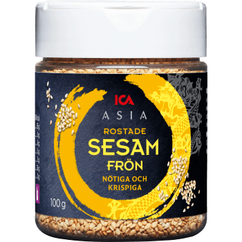 Rostade sesamfrön 100g ICA Asia.