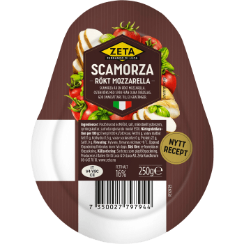 Scamorza Rökt Mozzarella 250 g Zeta.