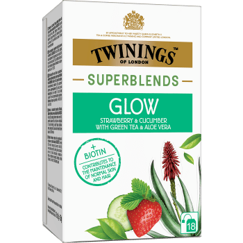 Te Superblends Glow 18p Twinings.
