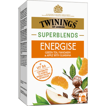 Te Superblends Energise 18p Twinings.