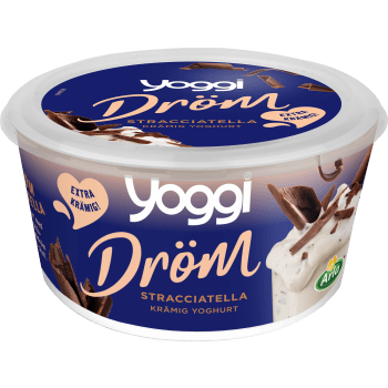 Yoghurt Dröm Stracciatella 8,1% 450g Yoggi®.